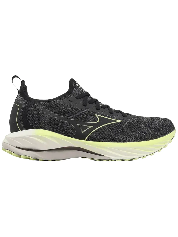 Кроссовки Mizuno Wave Neo Wind 'Undyed Black Luminous' — изображение 1 из 1, черный