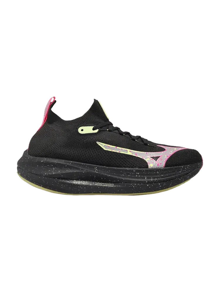 Кроссовки Mizuno Neo Vista Black Pink Tetra — изображение 1 из 1, черный розовый