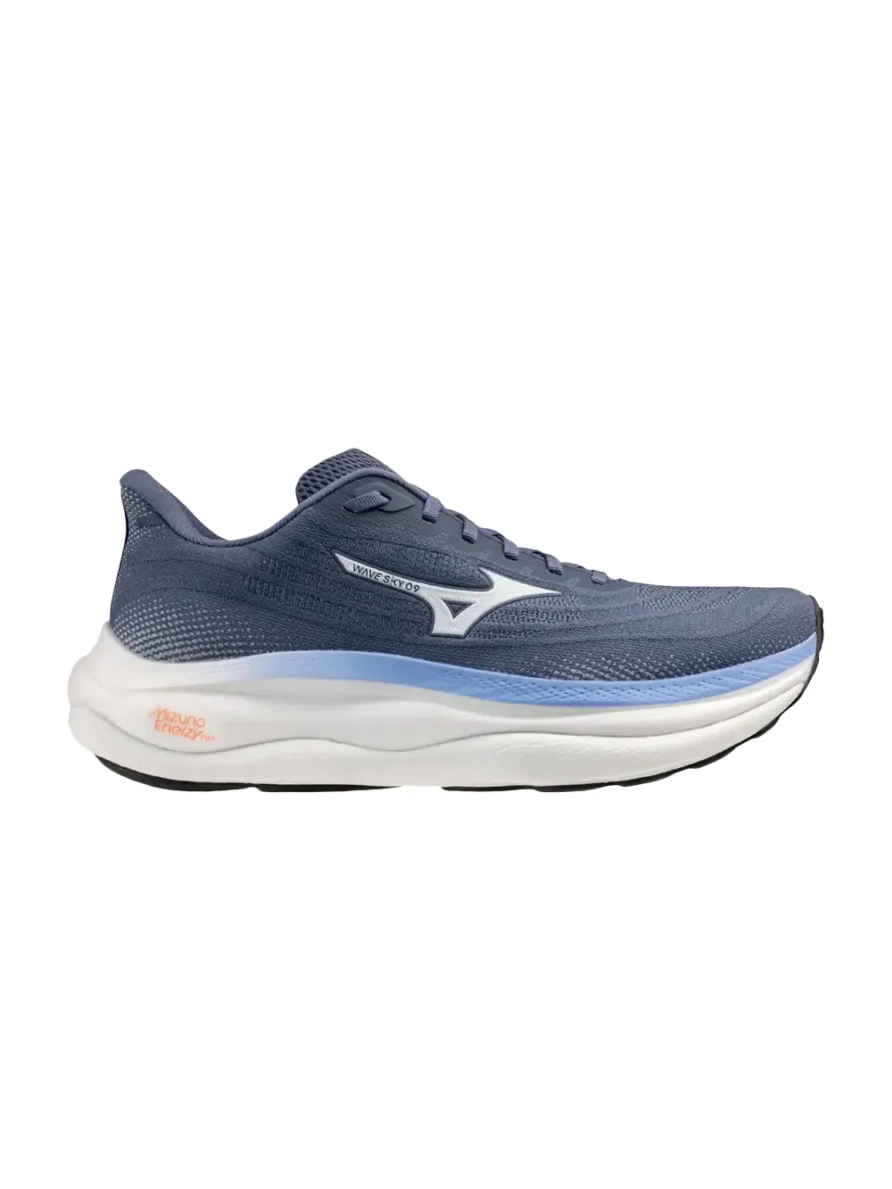 Кроссовки Mizuno Wave Sky 9 — изображение 1 из 1, синий/белый