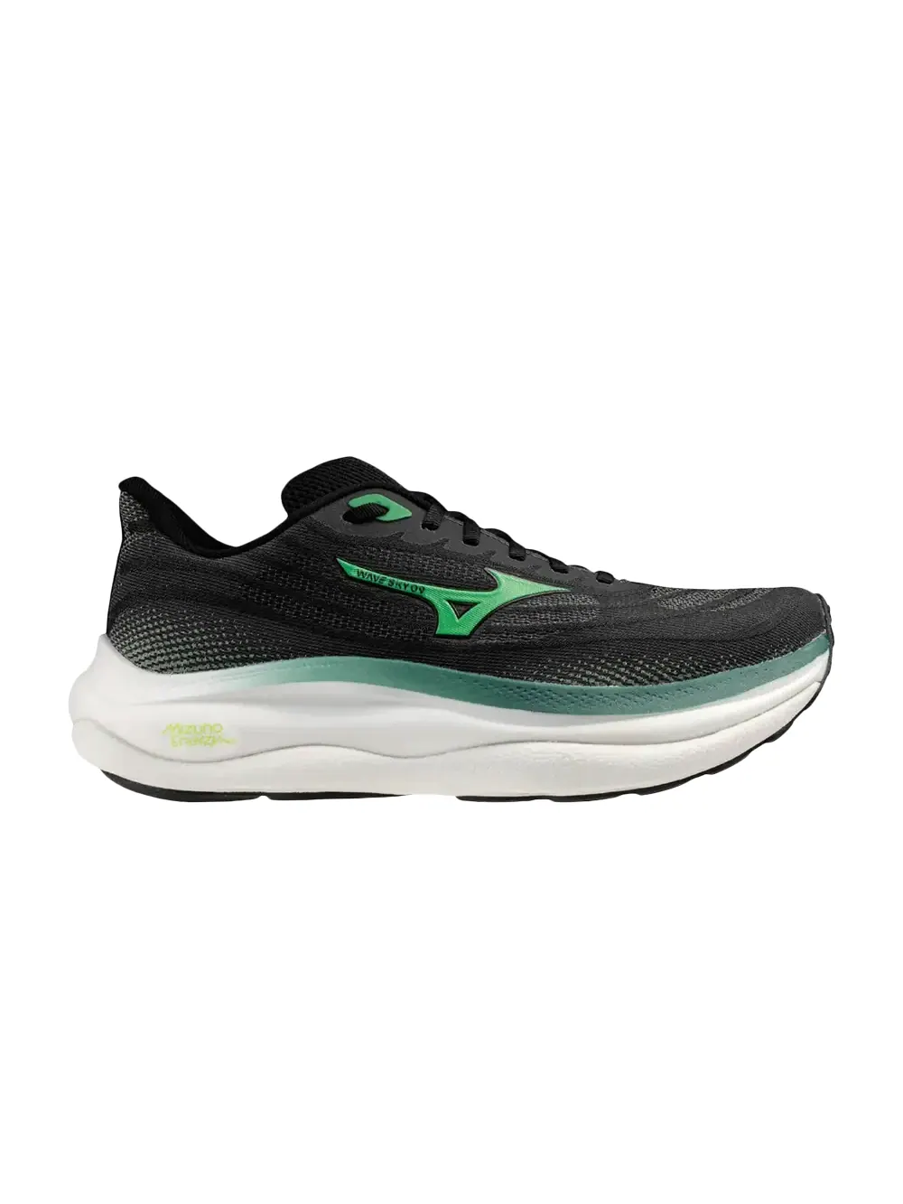 Кроссовки Mizuno Wave Sky 9 — изображение 1 из 1, серый/зеленый