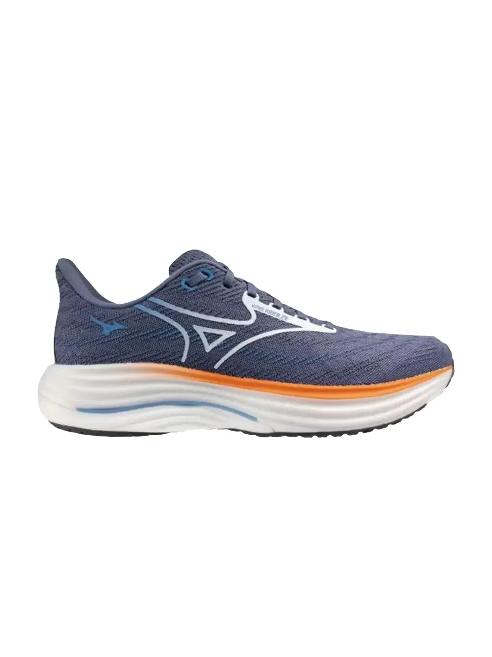 Кроссовки Mizuno Wave Rider 29 — изображение 1 из 1, синий/белый