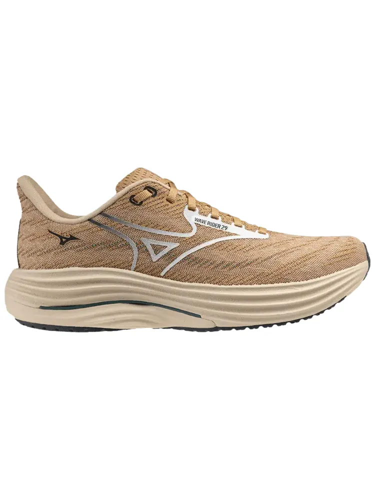 Кроссовки Mizuno Wave Rider 29 — изображение 1 из 1, бежевый