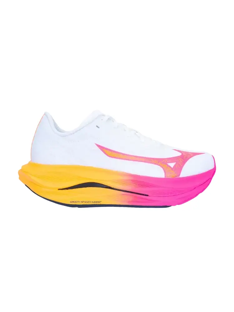 Кроссовки Mizuno Wave Rebellion Flash 3 — изображение 1 из 1, белый розовый