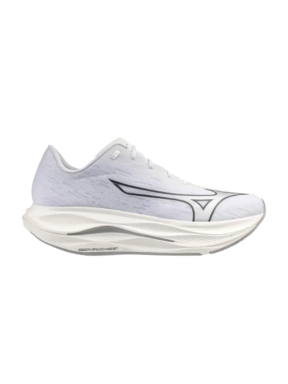 Кроссовки Mizuno Wave Rebellion Flash 3 — изображение 1 из 1, белый/серебристый