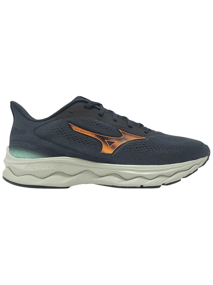 Кроссовки Mizuno Wave Serene 2 GORE-TEX 'Navy Orange' — изображение 1 из 1, синий