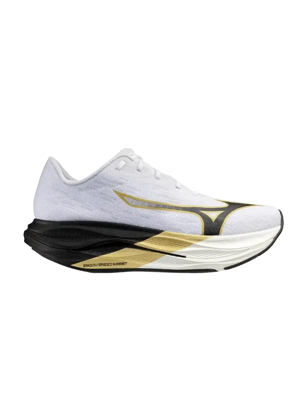 Кроссовки Mizuno Wave Rebellion Flash 3 — изображение 1 из 1, белый/черный