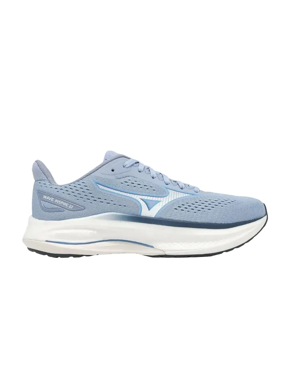 Кроссовки Mizuno Wave Inspire 22 — изображение 1 из 1, синий/белый
