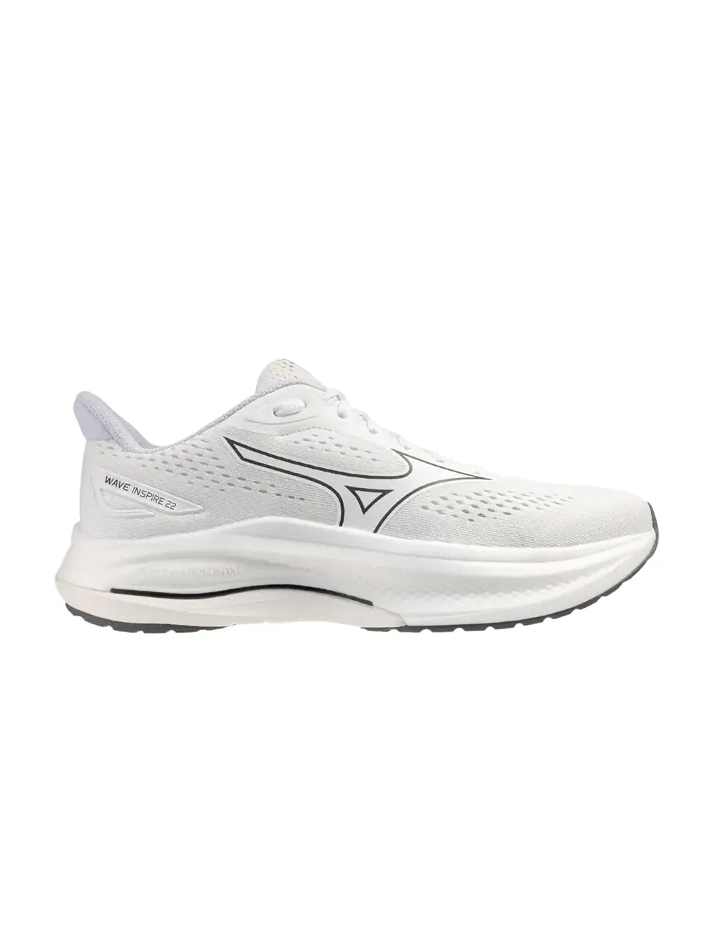 Кроссовки Mizuno Wave Inspire 22 — изображение 1 из 1, белый/черный