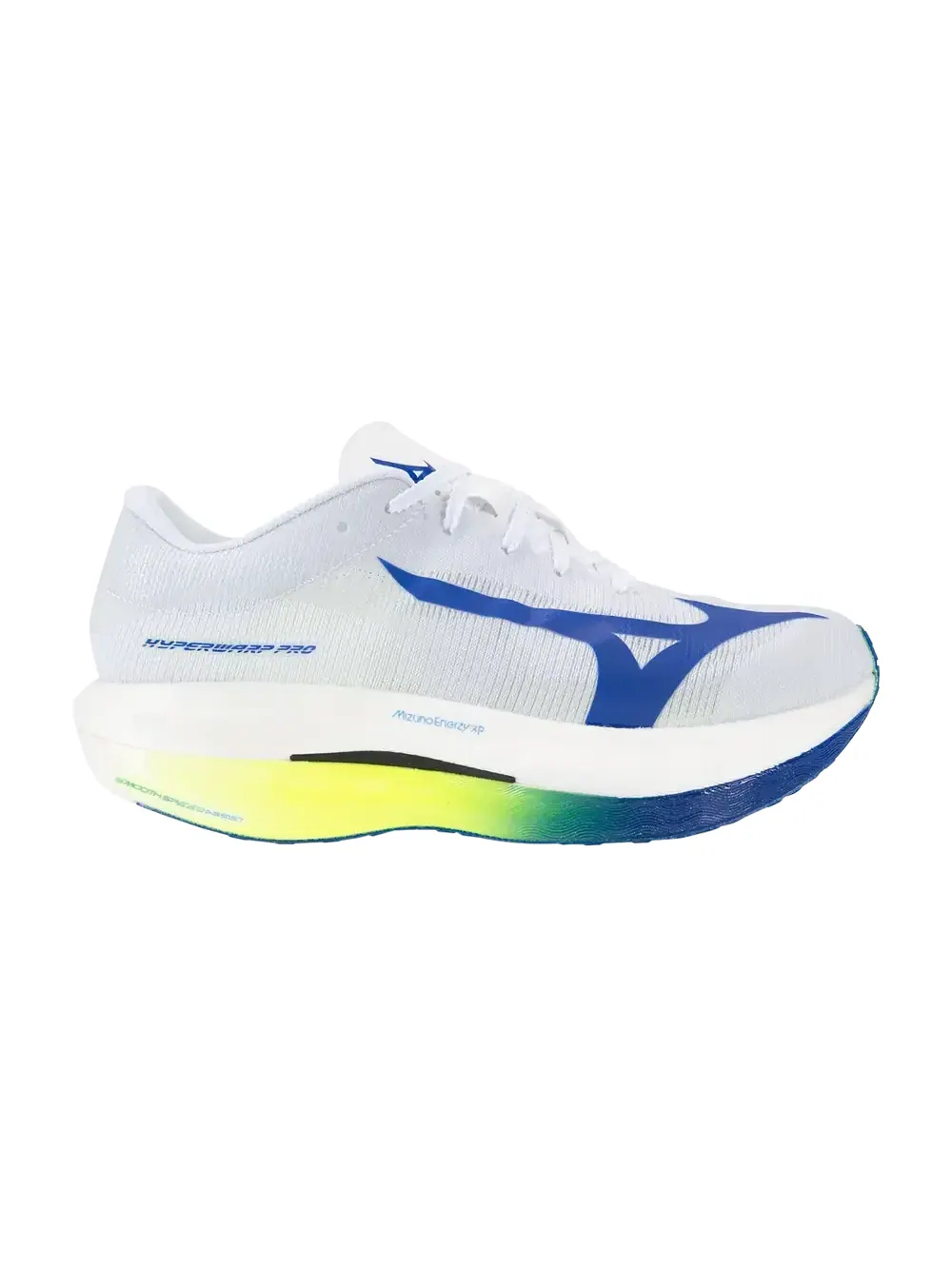 Кроссовки Mizuno Hyperwarp Pro — изображение 1 из 1, белый/синий-желтый