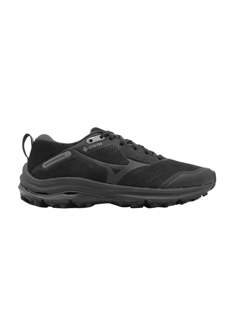 Кроссовки Mizuno Wmns Wave Rider GORE-TEX 'Black' — изображение 1 из 1, черный/серый