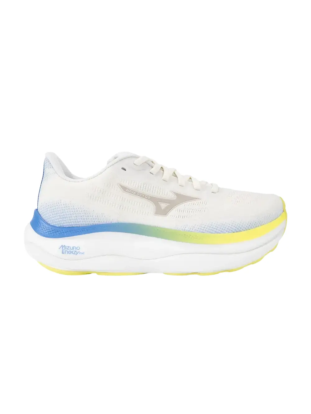 Кроссовки Mizuno Wmns Wave Sky 9 Super Wide — изображение 1 из 1, слоновая кость/синий