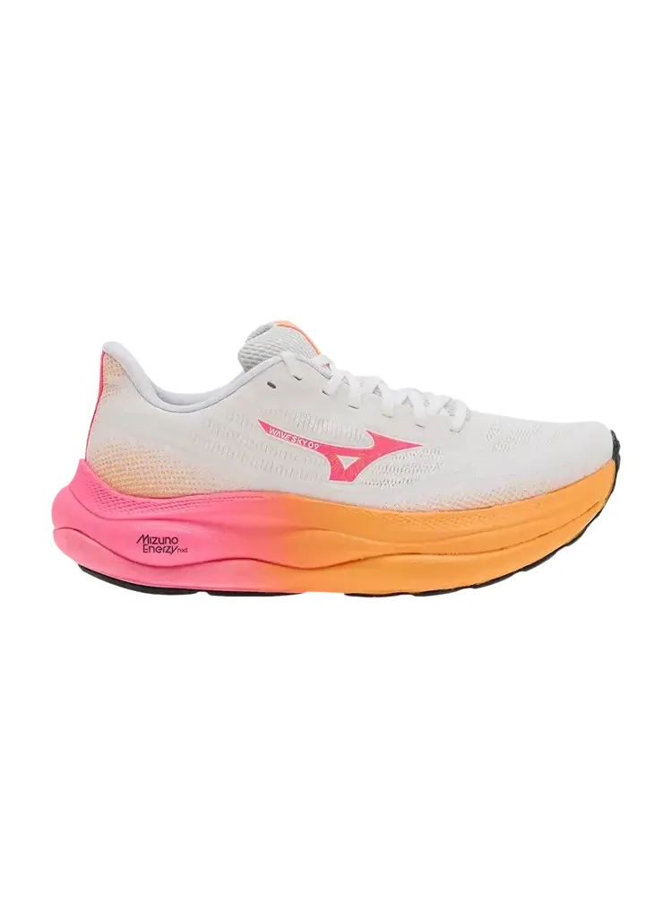 Кроссовки Mizuno Wave Sky 9 — изображение 1 из 1, белый розовый