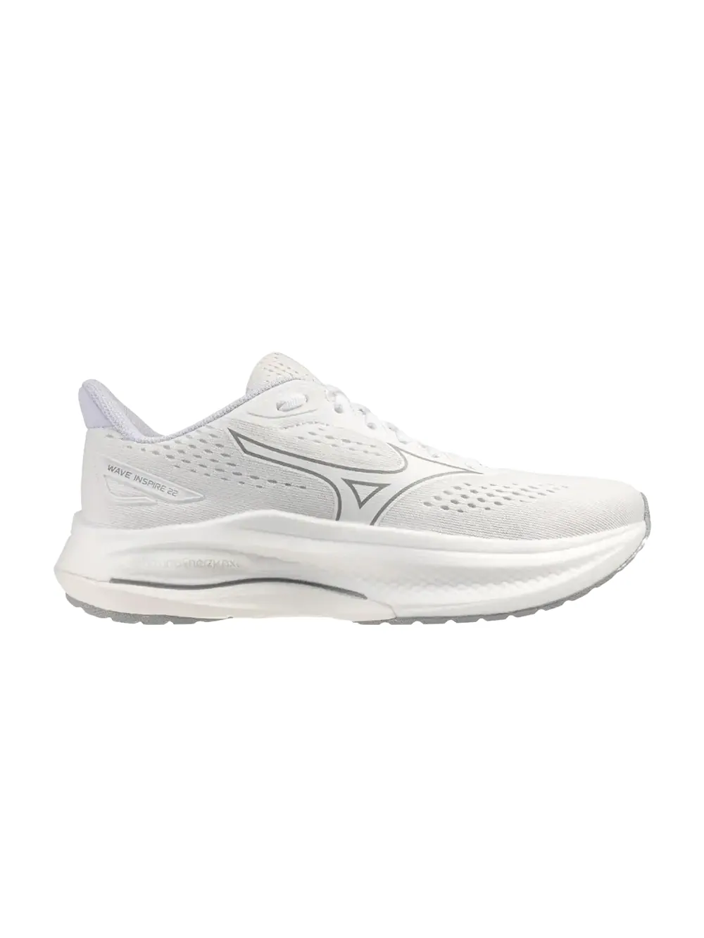 Кроссовки Mizuno Wmns Wave Inspire 22 — изображение 1 из 1, белый/серый
