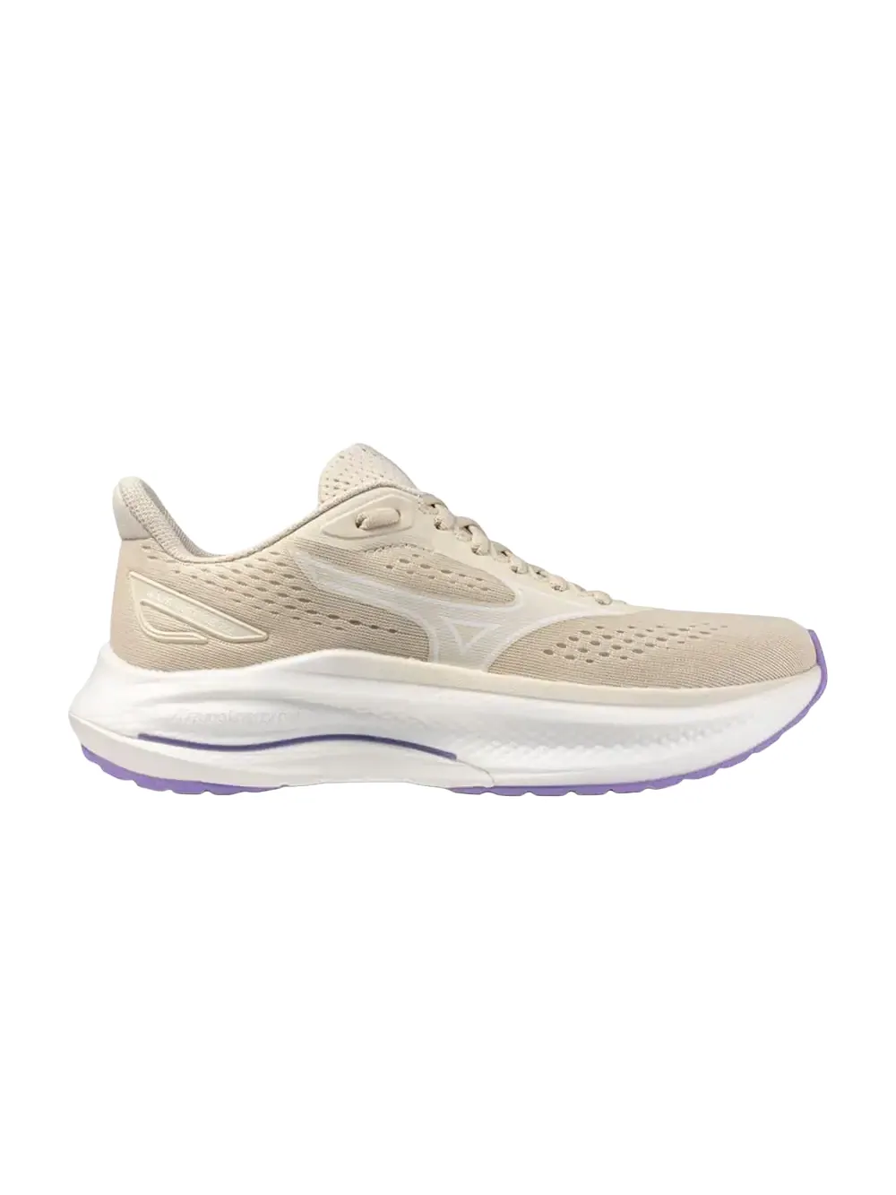 Кроссовки Mizuno Wmns Wave Inspire 22 — изображение 1 из 1, бежевый/фиолетовый