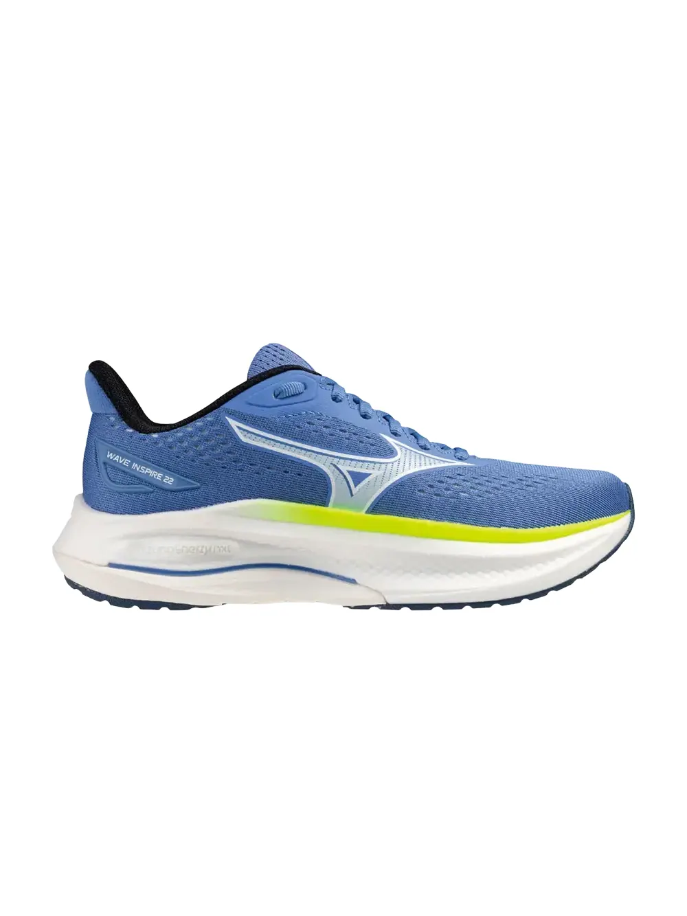 Кроссовки Mizuno Wmns Wave Inspire 22 Super Wide — изображение 1 из 1, синий/белый