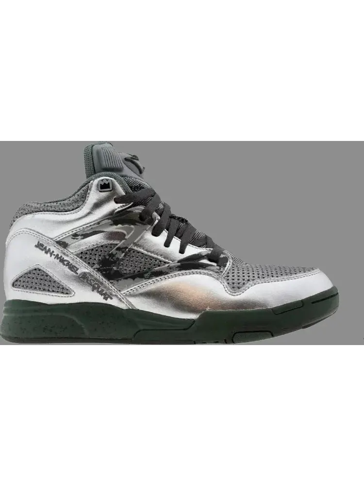 Кроссовки pump omni lite affiliart basquiat Reebok — изображение 1 из 1, серебряный