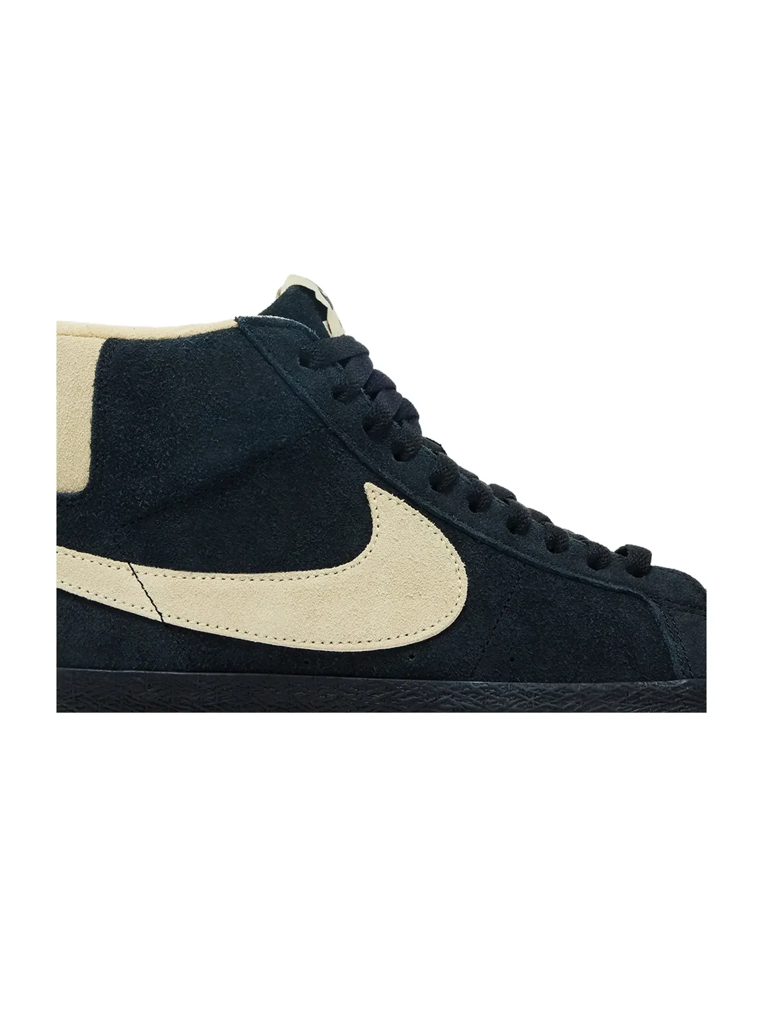 Кроссовки Thrasher x Nike Blazer SB — изображение 2 из 8, черный/золотистый/черный