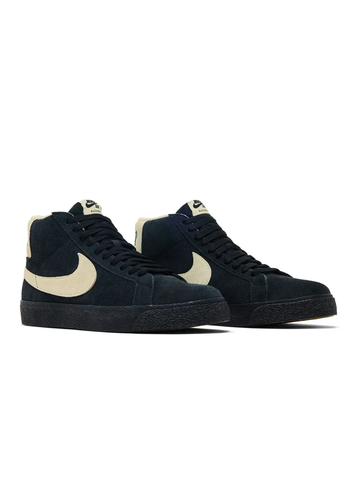 Кроссовки Thrasher x Nike Blazer SB — изображение 8 из 8, черный/золотистый/черный