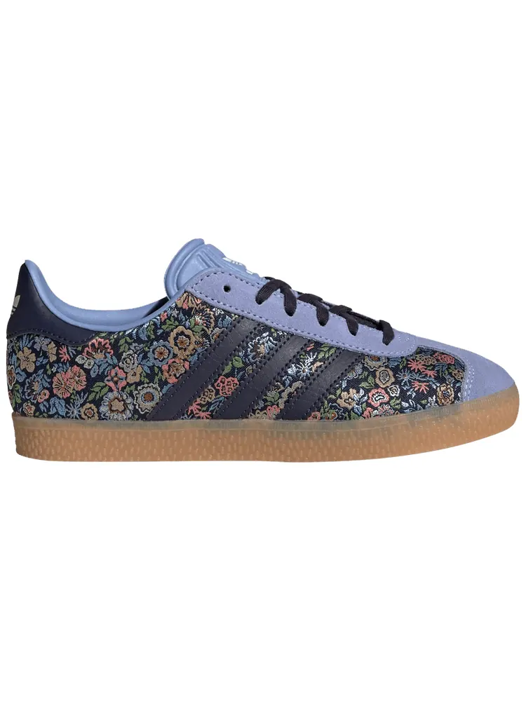 Кроссовки adidas Liberty London x Gazelle J 'Floral Embroidery' — изображение 1 из 1, фиолетовый