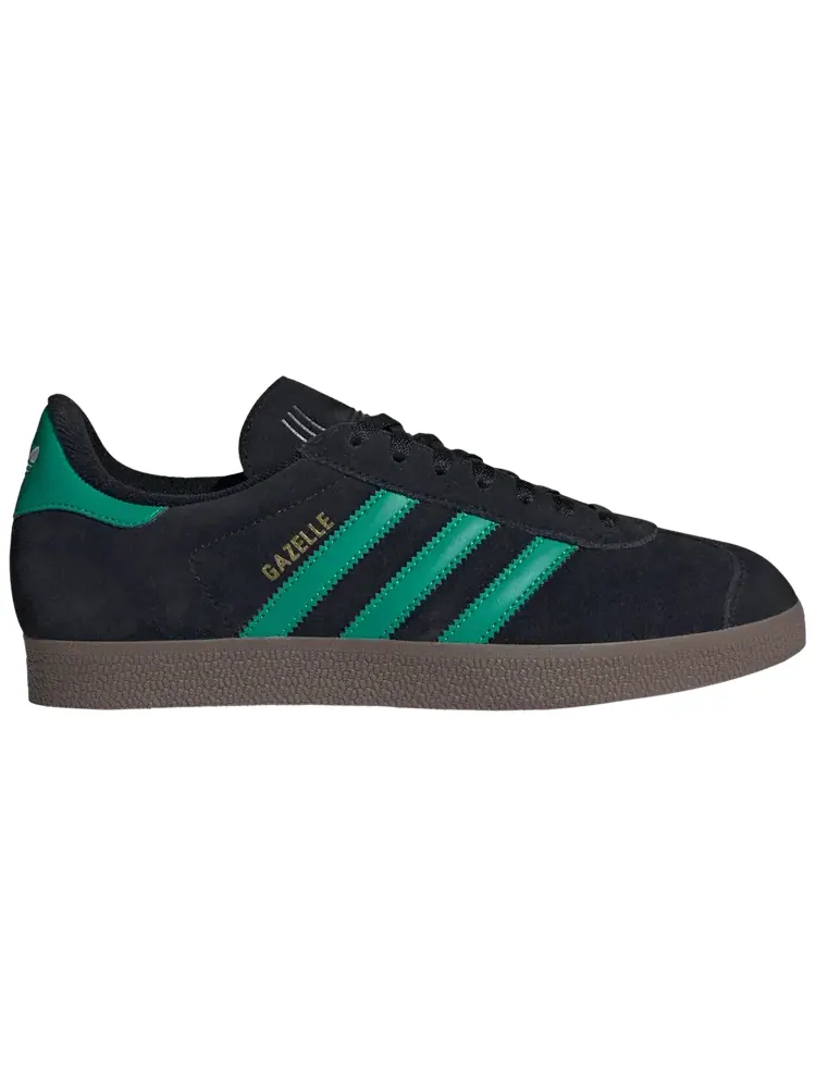 Кроссовки adidas Gazelle 'Black Court Green' — изображение 1 из 1, черный зеленый
