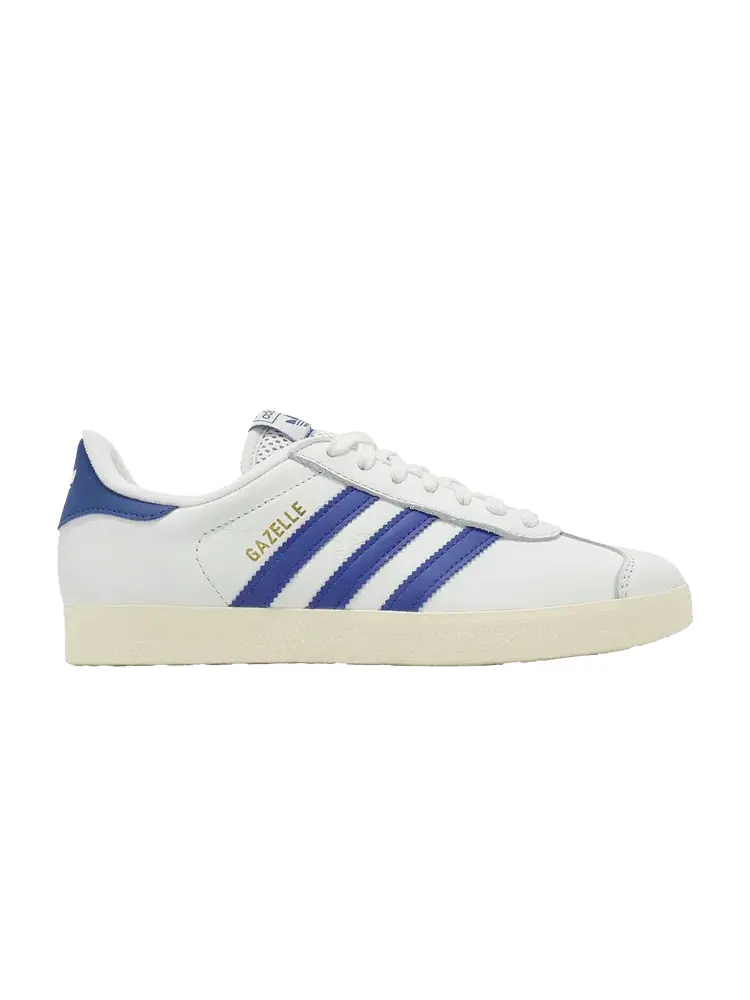 Кроссовки Gazelle 'White Royal Blue' — изображение 1 из 1, белый синий