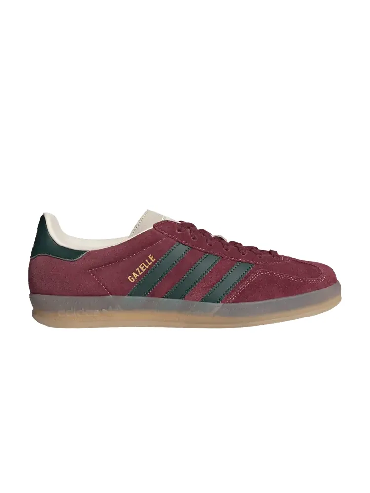 Кроссовки adidas Gazelle Indoor Shadow Red Green — изображение 1 из 1, красный зеленый