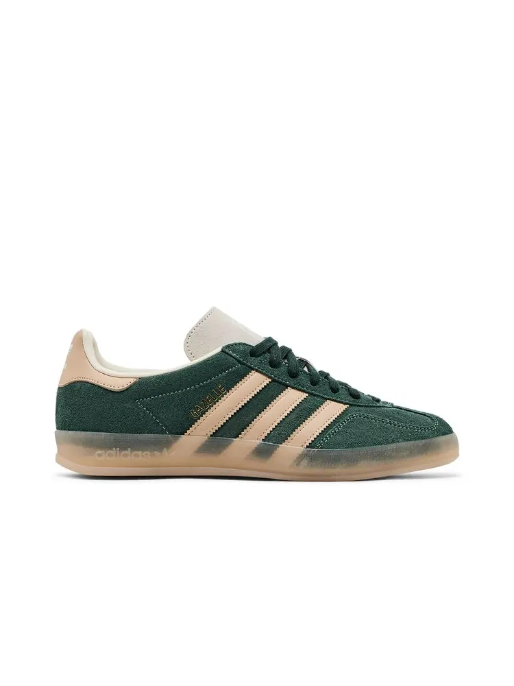 Кроссовки Gazelle Indoor 'Shadow Green Warm Sandstone' — изображение 1 из 8, зеленый