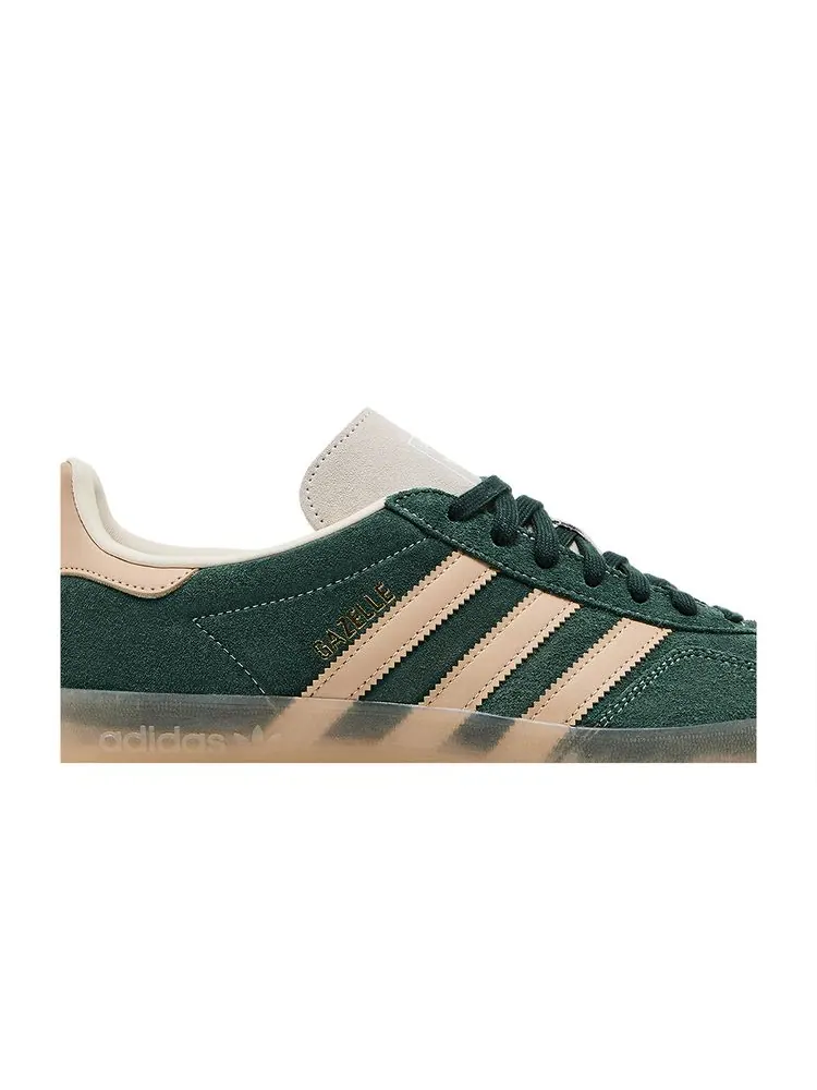 Кроссовки Gazelle Indoor 'Shadow Green Warm Sandstone' — изображение 2 из 8, зеленый