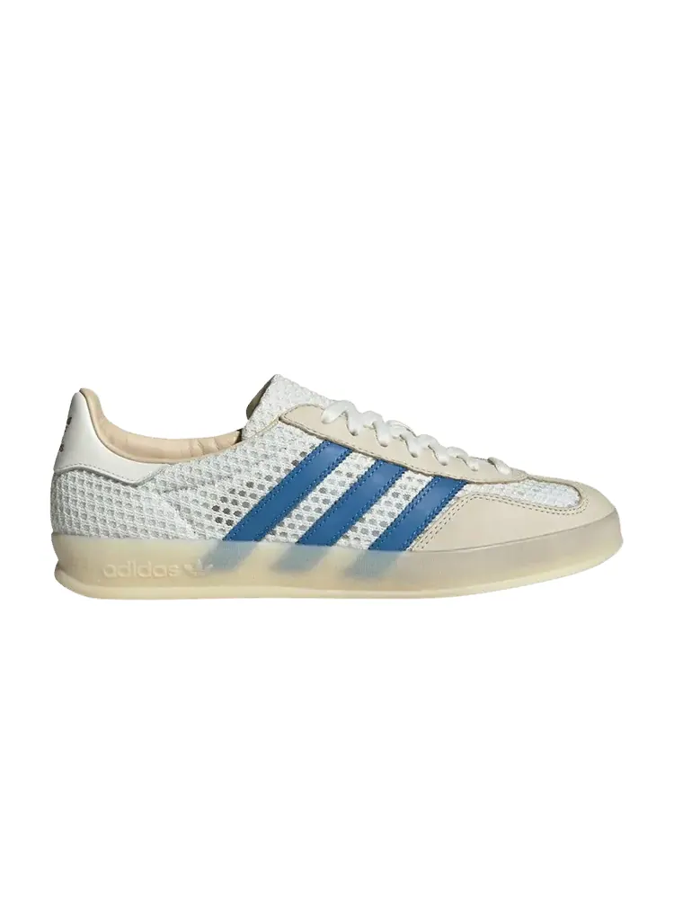Кроссовки Gazelle Indoor 'Off White Focus Blue' — изображение 1 из 1, белый синий