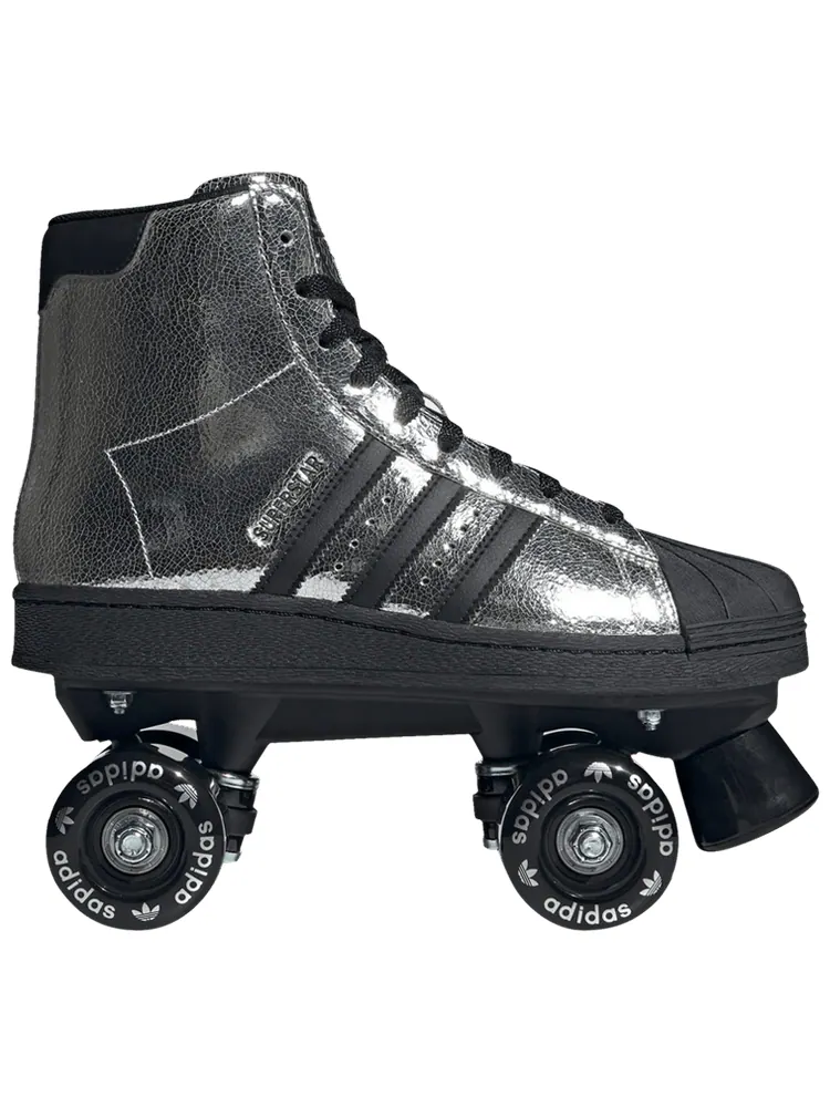Кроссовки adidas Wmns Superstar 82 Skate 'Silver Metallic Black' — изображение 1 из 1, серебряный