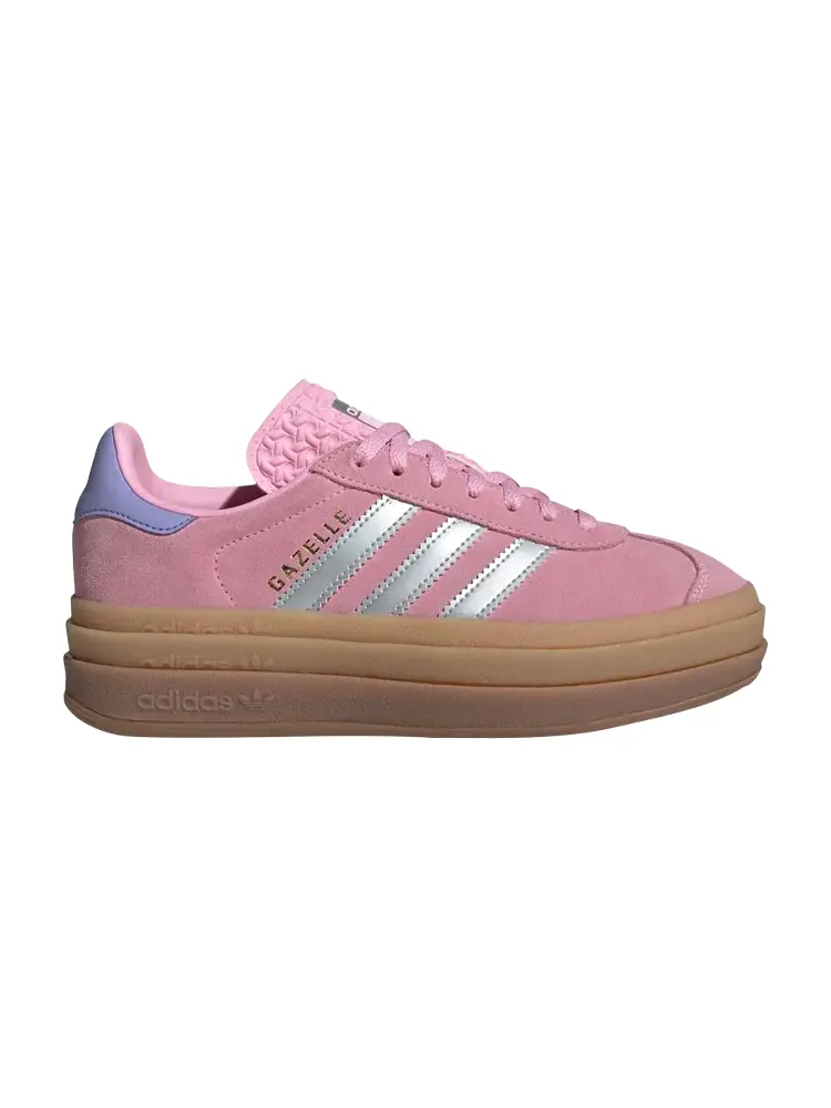Кроссовки Adidas Gazelle Bold J — изображение 1 из 1, розовый