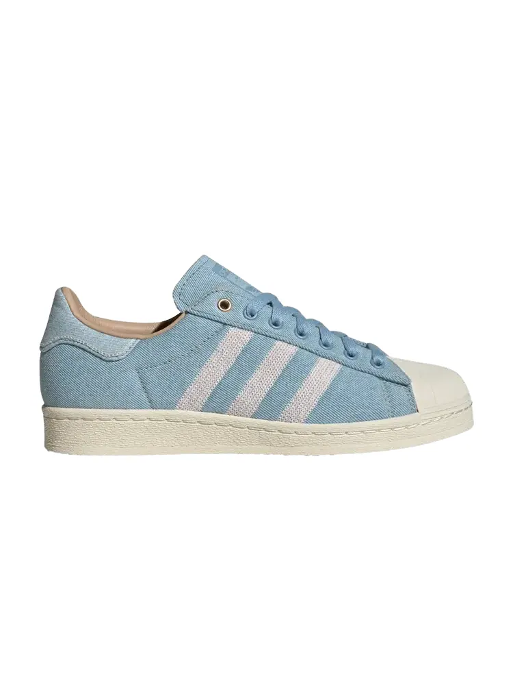 Кроссовки adidas Superstar 82 Light Denim — изображение 1 из 1, светлый джинсовый синий