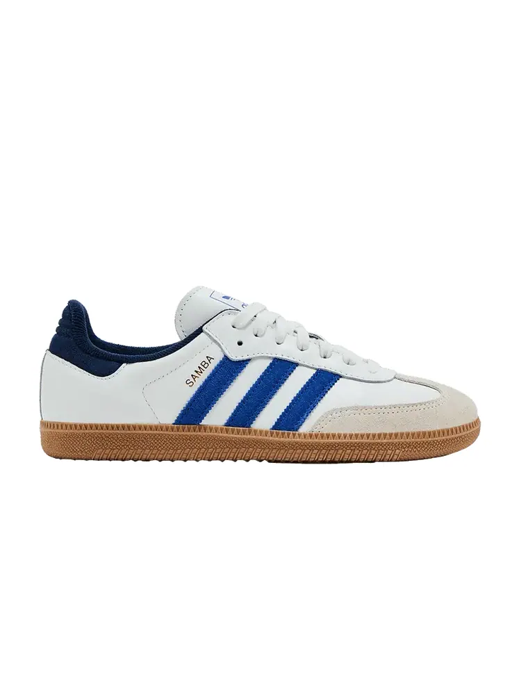 Кроссовки adidas Samba OG 'White Royal Night Indigo' — изображение 1 из 9, белый/синий/индиго