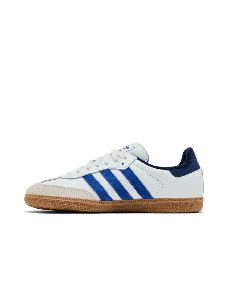 Кроссовки adidas Samba OG 'White Royal Night Indigo' — изображение 4 из 9, белый/синий/индиго