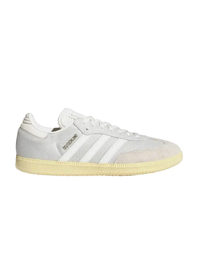 Кроссовки adidas DFB x Samba OG 'Germany 125th Anniversary' — изображение 1 из 1, белый/белый/желтый