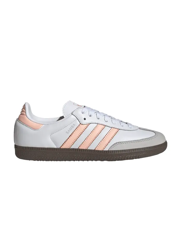 Кроссовки adidas Wmns Samba OG 'White Clear Orange Gum' — изображение 1 из 1