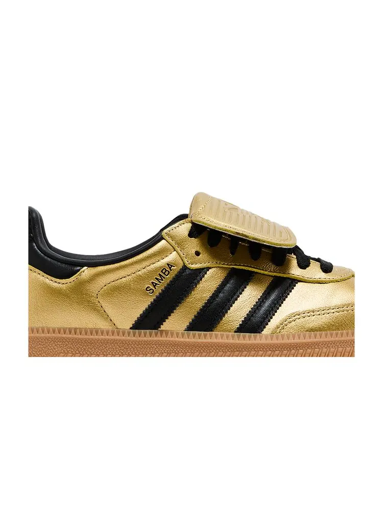 Кроссовки Wmns Samba LT 'Gold Metallic Black Gum' — изображение 2 из 8