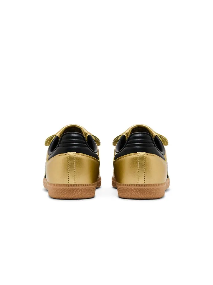 Кроссовки Wmns Samba LT 'Gold Metallic Black Gum' — изображение 6 из 8
