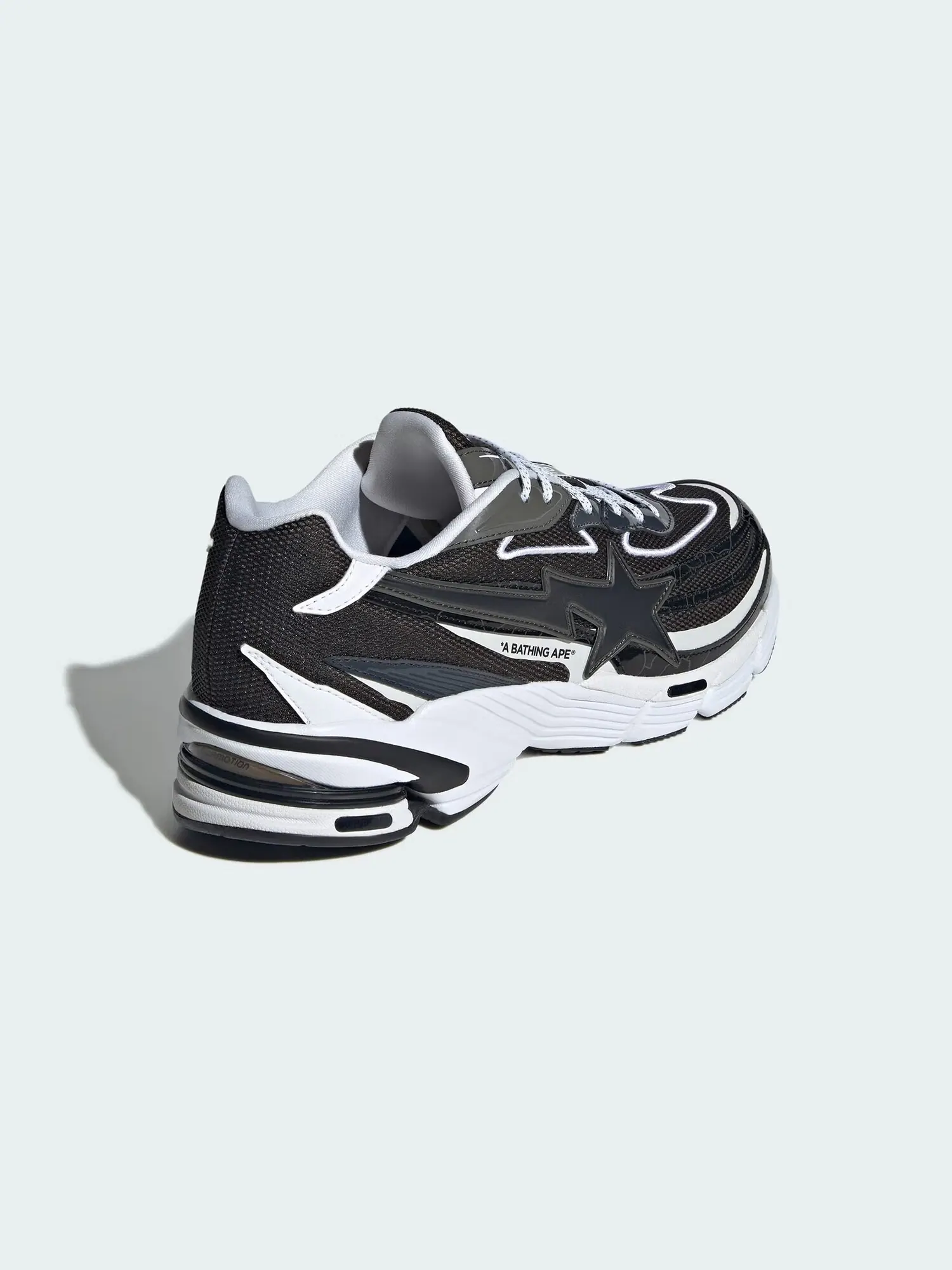Кроссовки Adidas Originals Orketro x BAPE — изображение 4 из 6, черный/белый