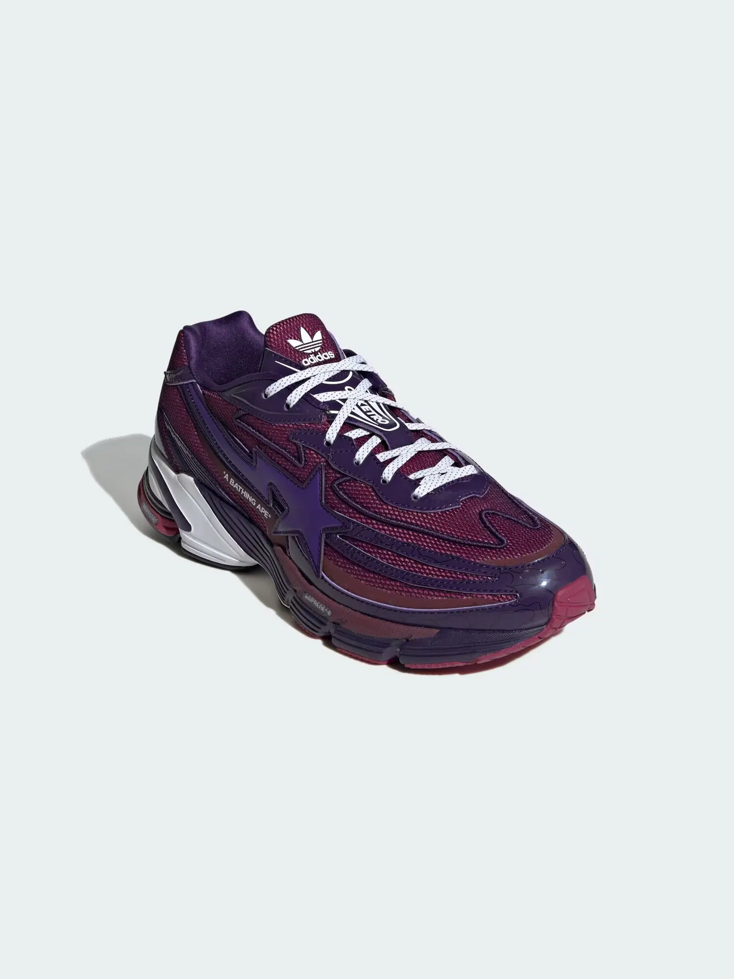 Кроссовки Adidas Originals Orketro x BAPE — изображение 5 из 9, фиолетовый