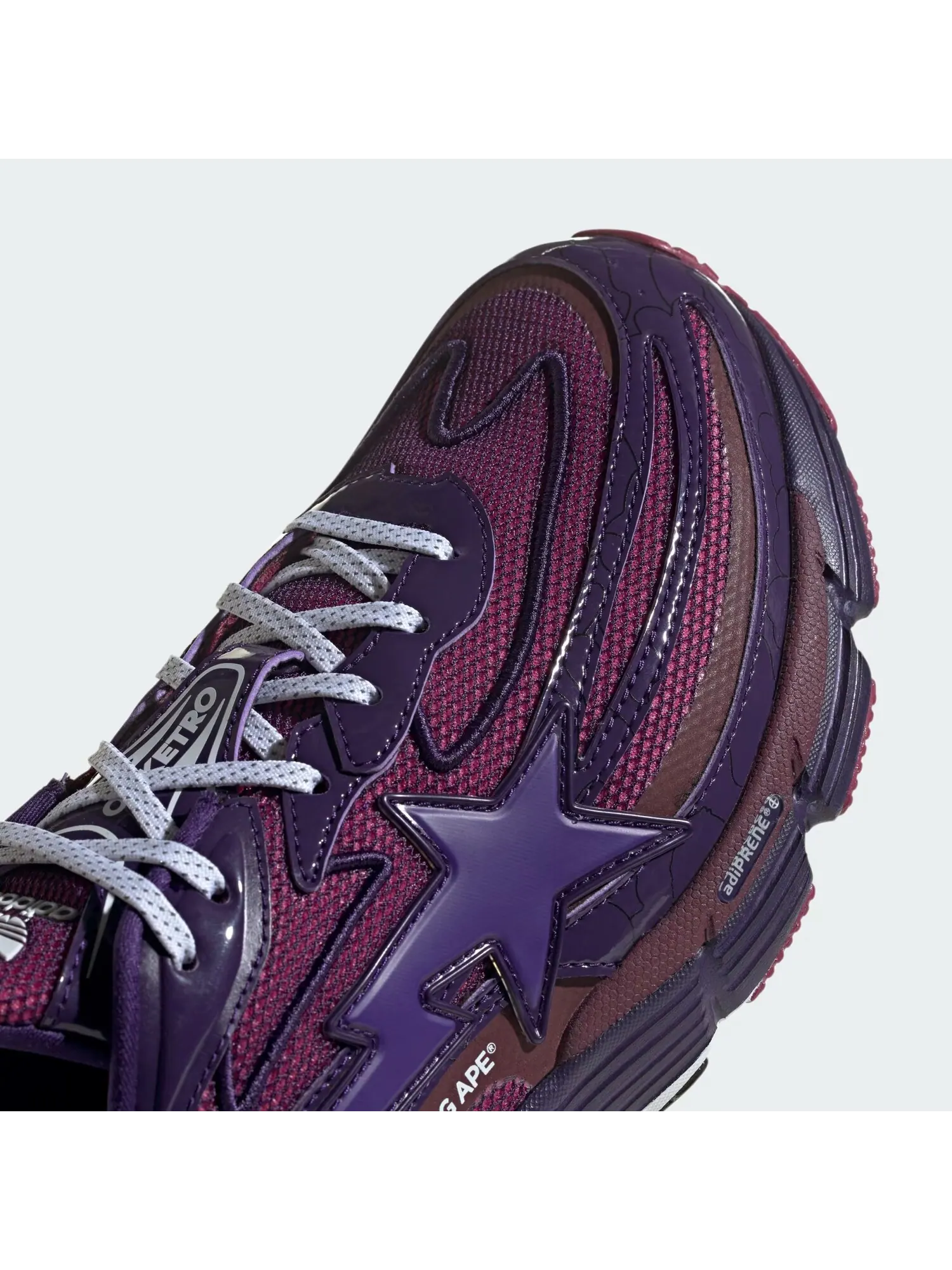 Кроссовки Adidas Originals Orketro x BAPE — изображение 8 из 9, фиолетовый