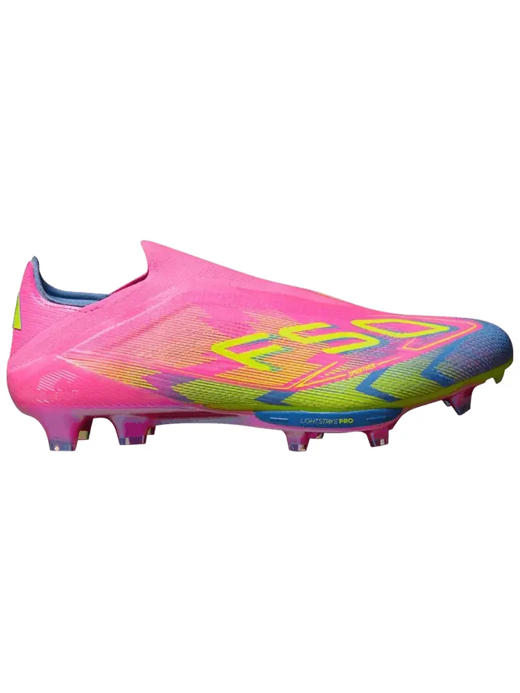 Кроссовки Adidas F50+ Elite Laceless FG — изображение 1 из 1, розовый