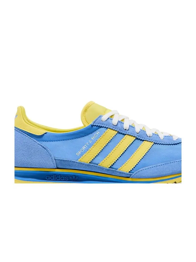 Кроссовки adidas Sporty & Rich x Wmns SL72 OG Real Blue — изображение 2 из 6, синий