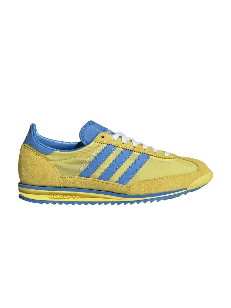 Кроссовки adidas Sporty & Rich x Wmns SL72 OG Light Yellow — изображение 1 из 1, светлый желтый