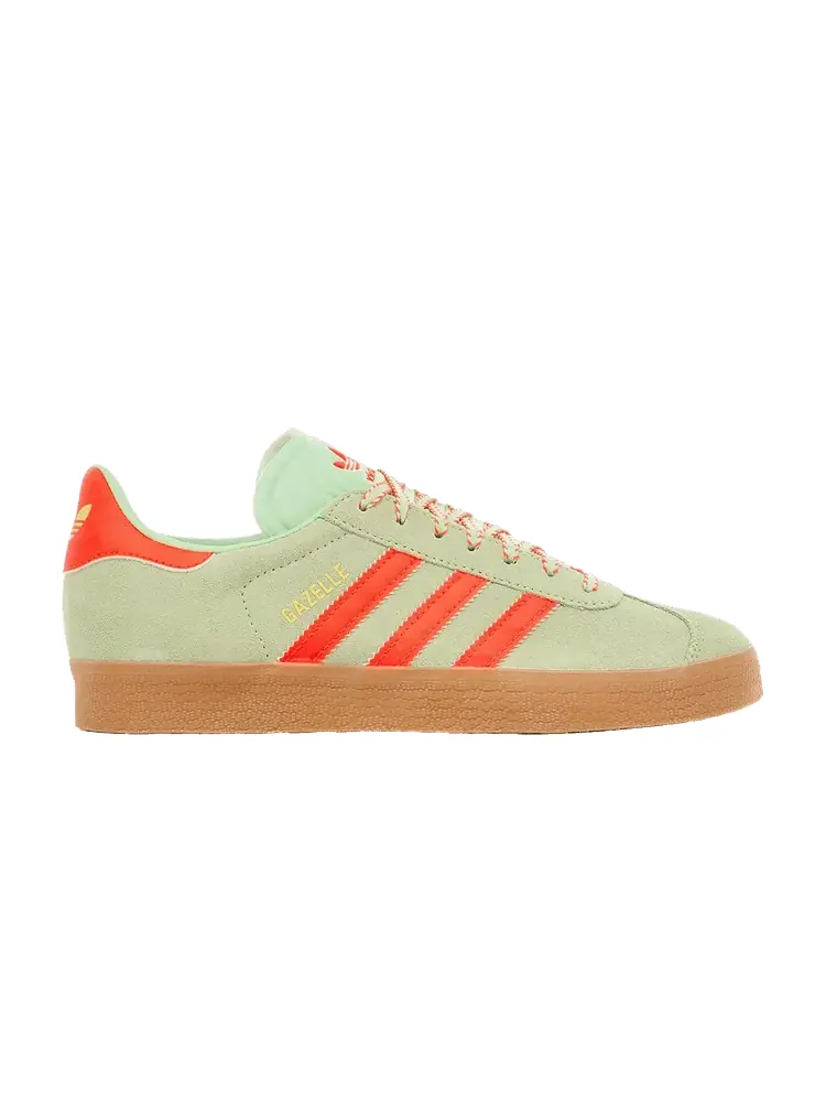 Кроссовки Adidas Wmns Gazelle — изображение 1 из 1, зеленый оранжевый