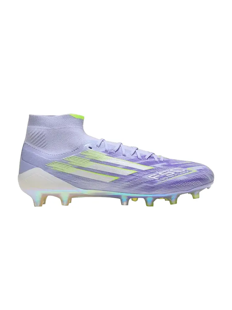 Кроссовки Adidas Wmns F50 Sparkfusion Elite Mid FG AG, Radiant Blaze Pack — изображение 1 из 1, фиолетовый