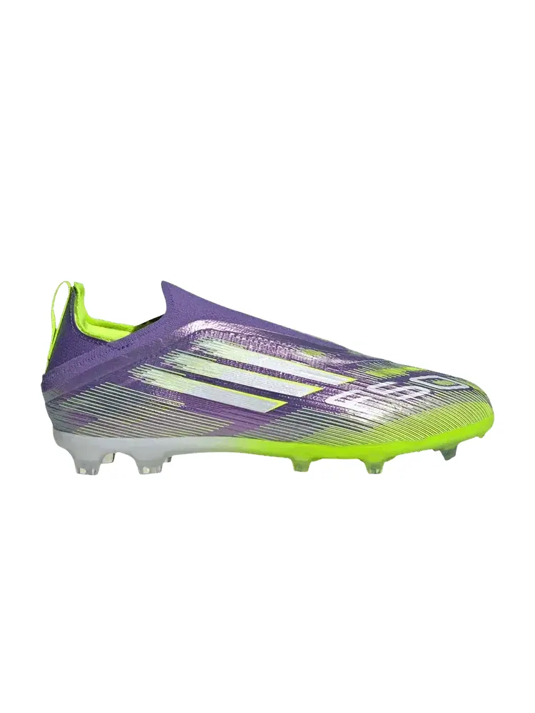 Кроссовки Adidas Adizero F50 Elite Laceless FG K, Radiant Blaze Pack — изображение 1 из 1, фиолетовый