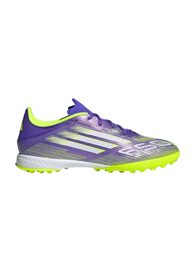 Кроссовки adidas Adizero F50 League TF 'Radiant Blaze Pack' — изображение 1 из 1, фиолетовый/белый