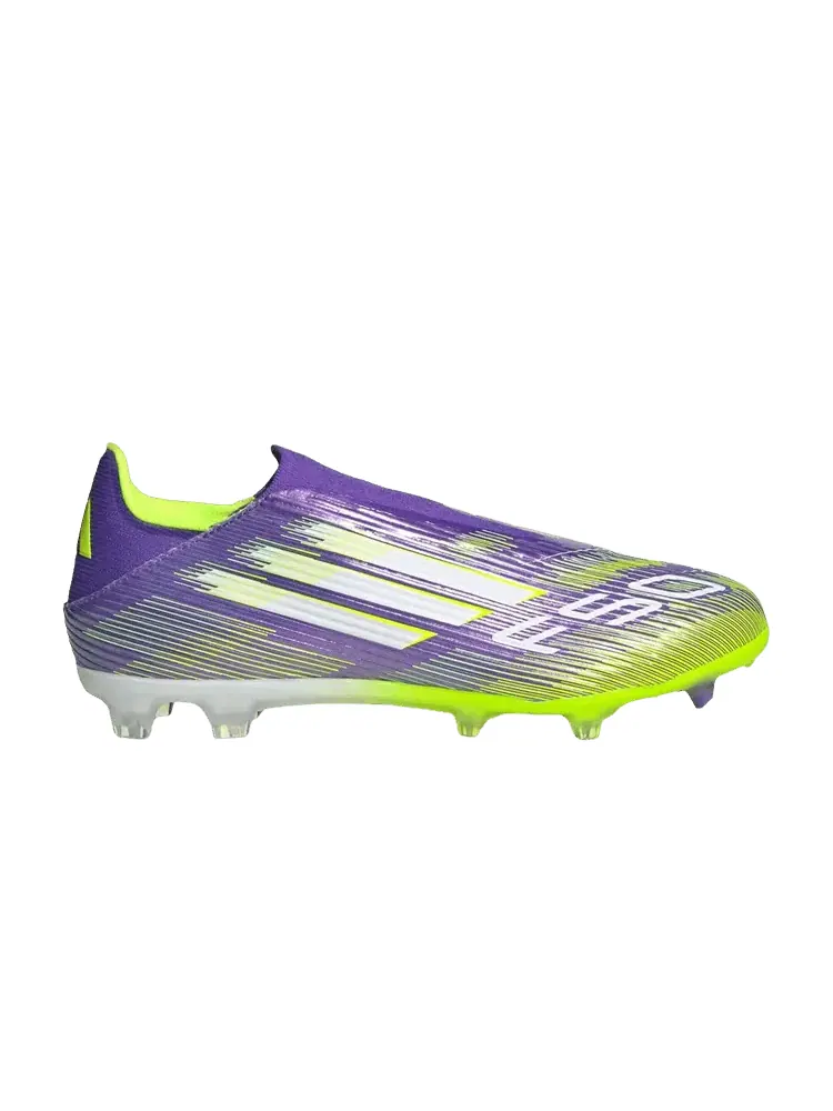 Кроссовки Adidas Adizero F50 League Laceless FG MG — изображение 1 из 1, фиолетовый