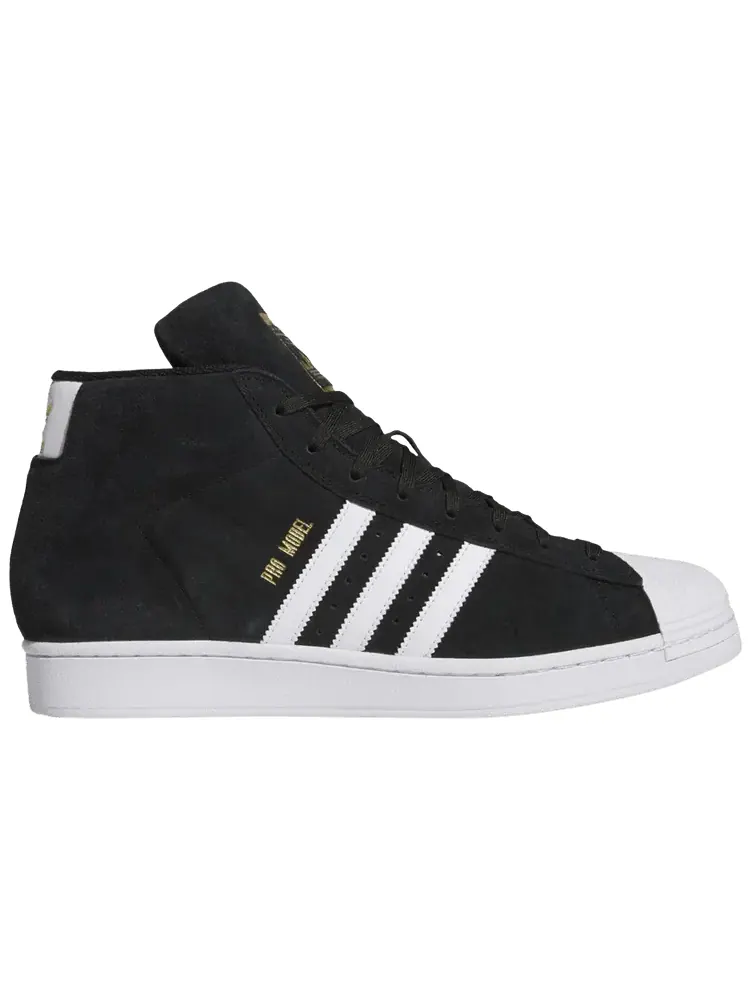 Кроссовки adidas Pro Model Mid 'Black White' — изображение 1 из 1, черный